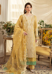 Lawn - Aneela Rizwan - Yaqeen 25 - Golden Aura