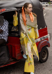 Lawn - Mushq - Hemline - La Dolce - Prints - D#09A - Corina