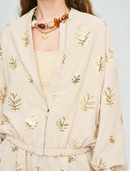 Pret - Moven - Stylish Modern Summer Women's Jacket - Skin