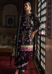 Lawn - Elan - Unstitched 25 - Azureh - 4A