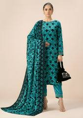 Winter - Riwaj - Velvet Suit - Printed Edit - D#06 - D Ferozi