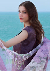 Lawn - Seran - Afsanah Unstitched 25 - D-03 - Myra