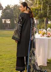 Pret - Tessa - Luxury Lawn 25 - D#03 - Noir Enchantment