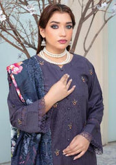 Winter Collection - Feroza - Falak - Lilac - D#12