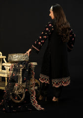 Formals - Zainab Fazlani - Soiree Chiffon 25 - Noir Éclat