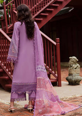 Winter - Marjjan - Bella 25 - Embroidered Karandi - MWK#41 A - LIGHT PURPLE