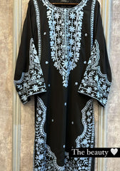 Pret - Manahils - Allechant 25 - Black Embroidered