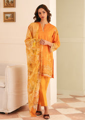 Lawn - Sahar - Selene Premium - 3 Pcs - SSP#10 - SUNSET GARDEN