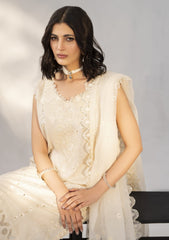 Lawn - Rayasha - Embroidered - RL#1305 - Ebony and pearl