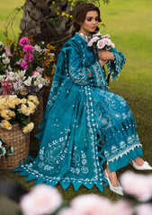 Lawn - Paras By Pasha - Bloom & Beyond - Eid 25 - Sapphire Bloom