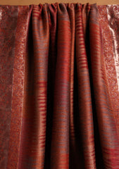 Pashmina Zari Jamawar Shawl D#23 - Red