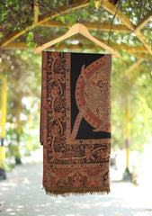 Water Wool Jamawar Shawl D - 01 - Multi