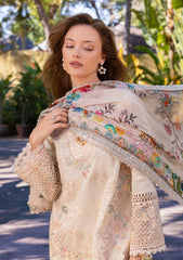 Lawn - Faiza Saqlain - Zinnia Luxury 25 - Delilah