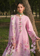 Lawn - Mahnur - Dahlia - Luxury 25 - D#02-B - Rosa