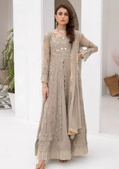 Pret Collection - Manahils - Jal Pari - KURTI-B-006-CAMEL BROWN