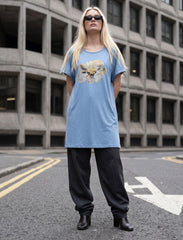 Pret - Moven - Round Neck T-Shirt - Sky