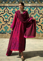 Winter - Mushq - Hemline Bukhara - Unstitched 26 - Dusk Whisper