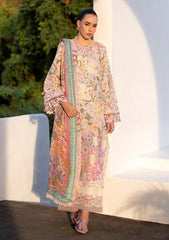 Lawn - Alif - AJR Printkari 25 - PK#08 - Rose