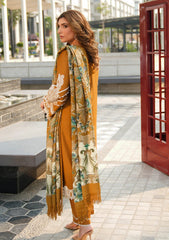 Winter Collection - Elaf Premium - Pashmina Shawl 24 - EPW-3A Sunkissed Meadows