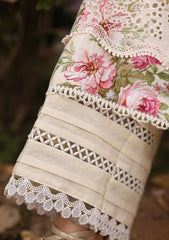 Lawn Collection - MM Manara - Vintage Flora - VF24#01 - JASMINE