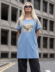 Pret - Moven - Round Neck T-Shirt - Sky