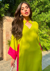 Pret - Manahils - Allechant 25 - Pop of Pink kaftan