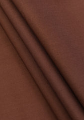 Elite Men Super Fine Finish Cotton Fabric - Brown