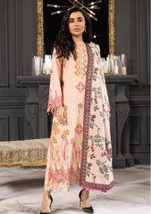 Winter Collection - Rang Rasiya - Carnation Khaddar Shawl - Zimal - D#04