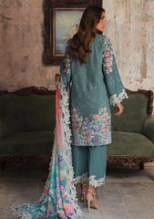 Winter - Sahar - Fall Edit - Embroidered 25 - AW1-25#Z18 - Ocean Jewel