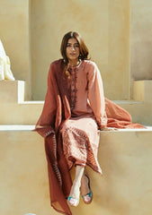 Lawn Collection - Cross Stitch - Premium - CSP24#01 - ARID SAND