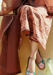 Lawn Collection - Cross Stitch - Premium - CSP24#01 - ARID SAND