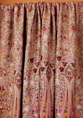 Pashmina Embroidered Jaaldar Shawl D#04 - Skin 2