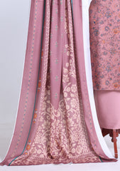 Winter - Rubaaiyat - D Prints - Marina 26 - Wool Shawl - RPM#15 - DT Pink