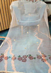 Formal Collection - Madiha Jahangir - 4 Piece Semi Stitched - Pastel Sky Serenity