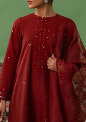 Lawn Collection - Cross Stitch - Mahiri V01 - ROSE FLORINE