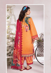 Lawn Collection - Rang Rasiya - Breeze - D#08 Coral