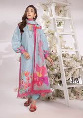 Lawn Collection - Rang Rasiya - Breeze - D#07 Aqua Marine