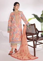 Lawn Collection - Rang Rasiya - Breeze - D#14 Flamingo