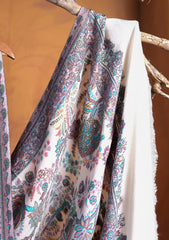 Pashmina Jamawar Shawl D#179 - Off White