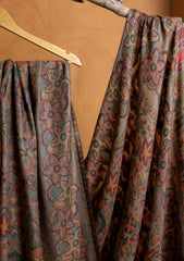 Pashmina Jamawar Shawl D#12 - Brown