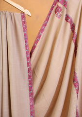 Pashmina Kashmiri Border Shawl D#184 - L Skin