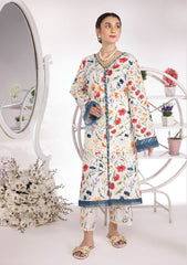 Lawn Collection - Rang Rasiya - Breeze - D#13 Gardenia