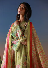 Lawn - Sahar - Mirha 26 - SS1-26-01 - Olive Petal