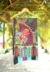 Pashmina Ari Work Shawl D - 93 - Multi
