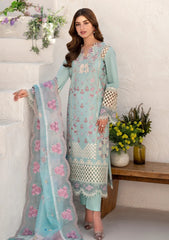Lawn - Asifa & Nabeel - Azalia Luxury 25 - Bells of Ireland (AZL25-10)
