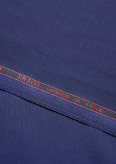 Drago Biella Fine Super 130's Wool Fabric - Blue 2