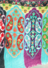 Pashmina Ari Work Shawl D - 93 - Multi