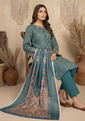 Winter - Rubaaiyat - D Prints - Marina 26 - Wool Shawl - RPM#15 - Zink