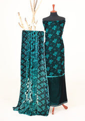 Winter - Riwaj - Velvet Suit - Printed Edit - D#06 - D Ferozi