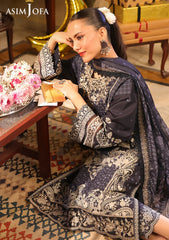 Lawn - Asim Jofa - Eid Signature - Festive 25 - AJUBF-42